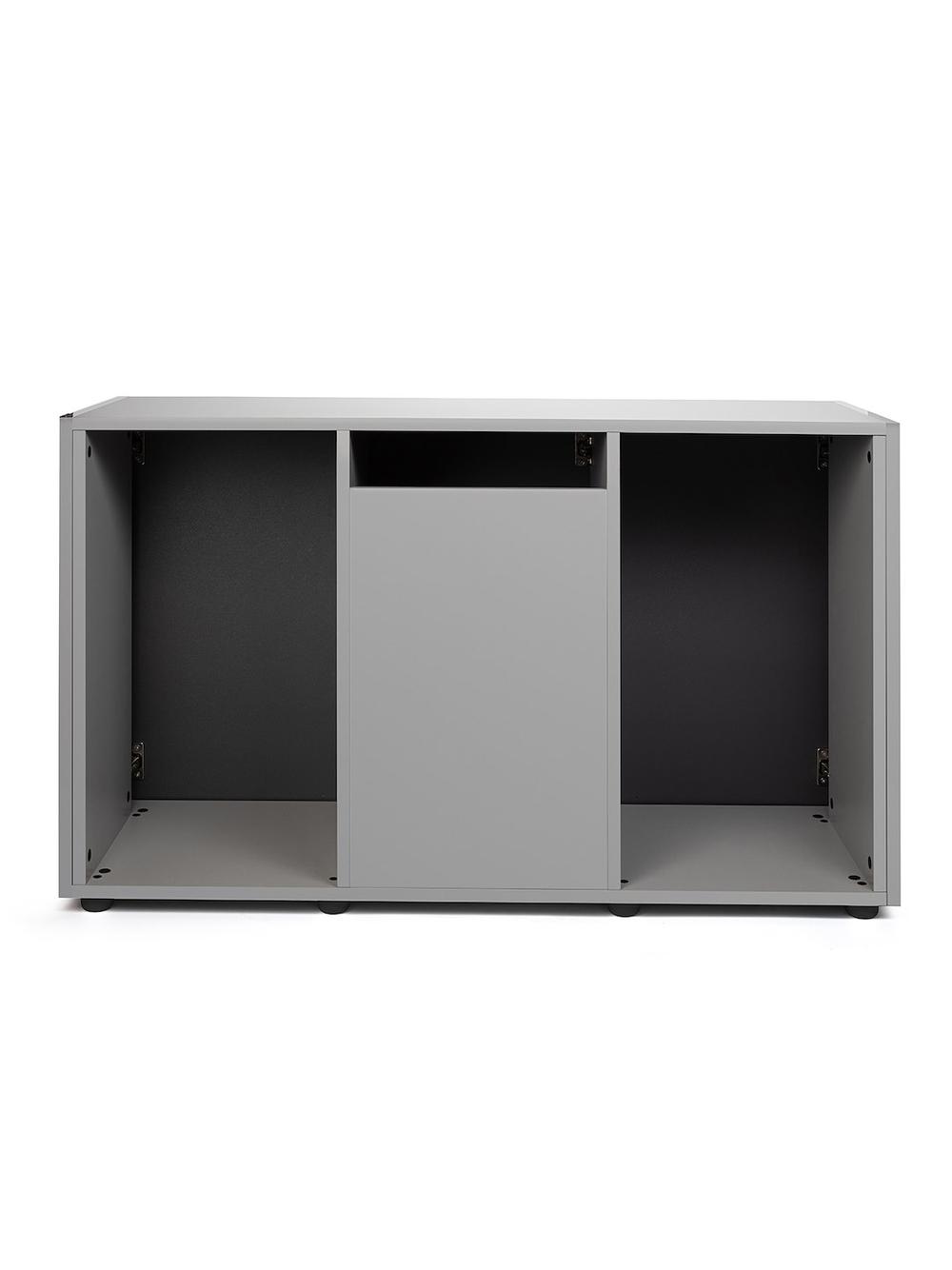 AQUAEL ZESTAW GLOSSY ST 150 D&N SZARY + SZAFKA