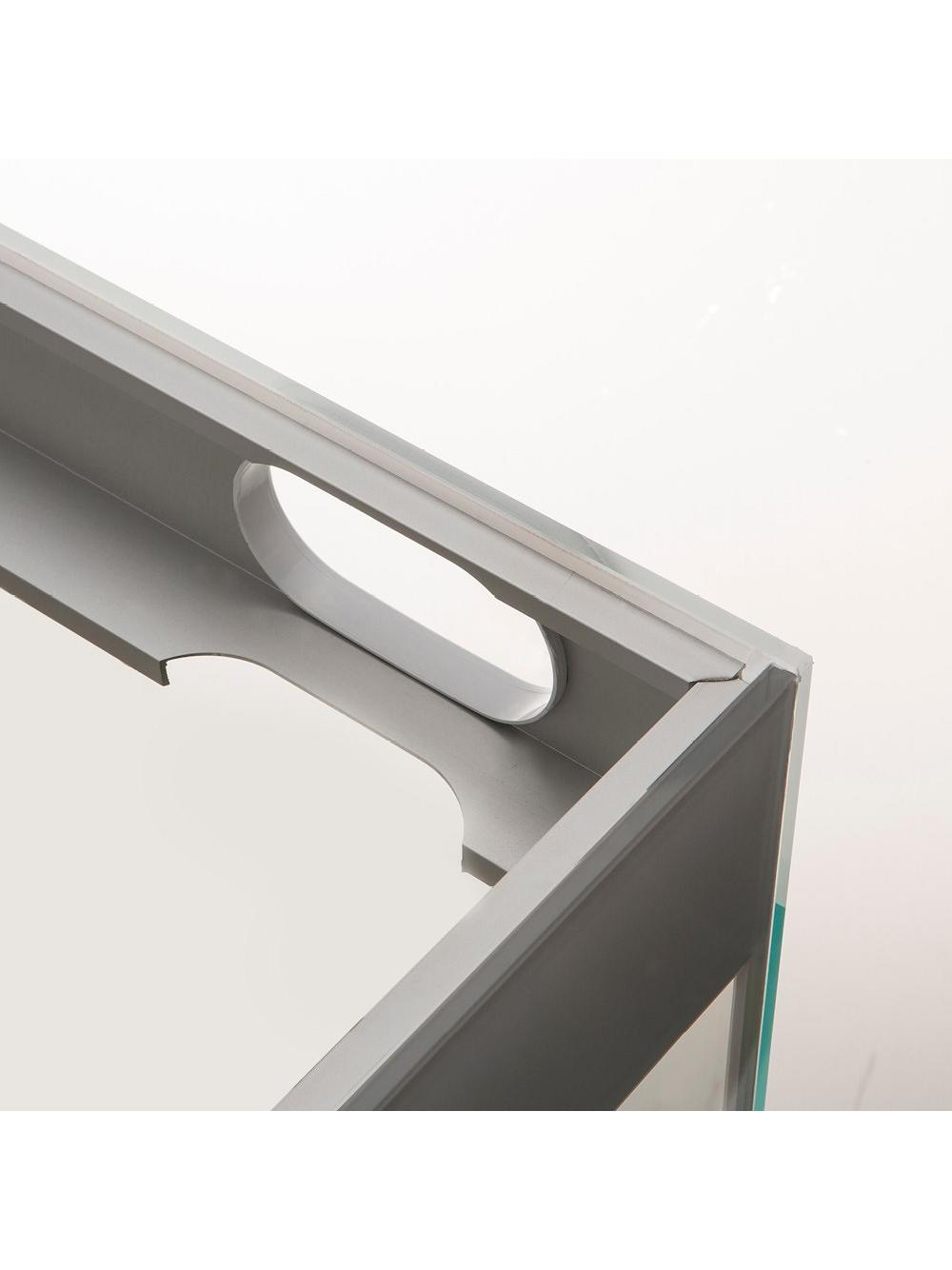 AQUAEL ZESTAW GLOSSY ST 120 D&N BIAŁY + SZAFKA