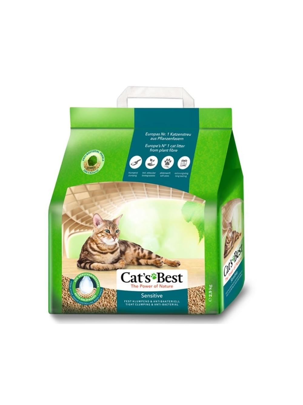 JRS Cats Best Sensitive (Green Power) żwirek dla kota 8L/2,9kg