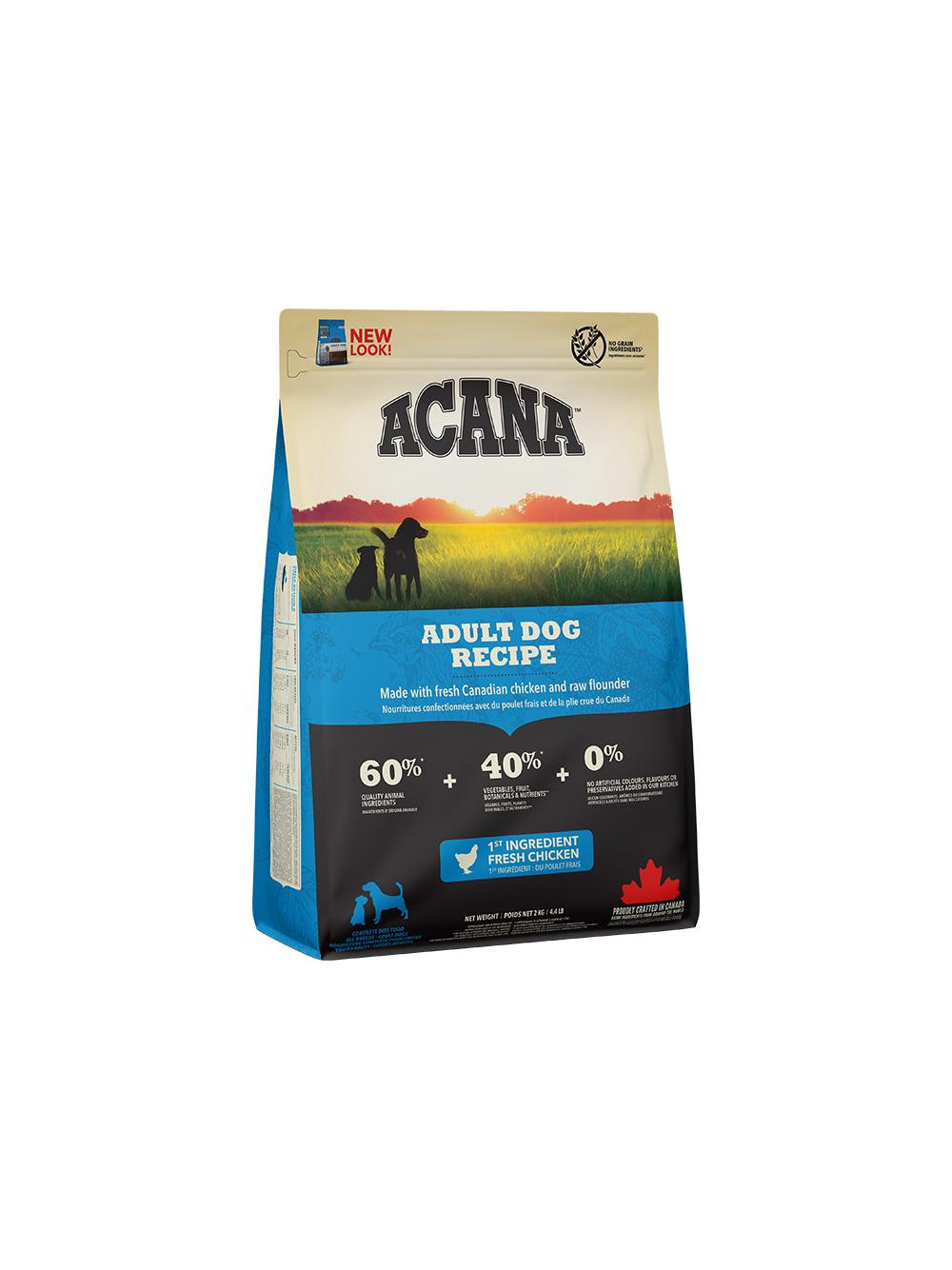 ACANA Adult Dog 2kg + niespodzianka dla psa GRATIS!