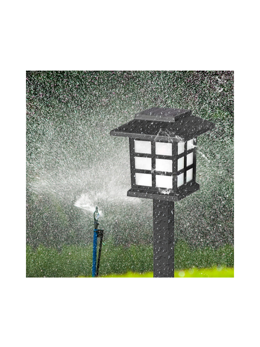 6x lampa ogrodowa solarna