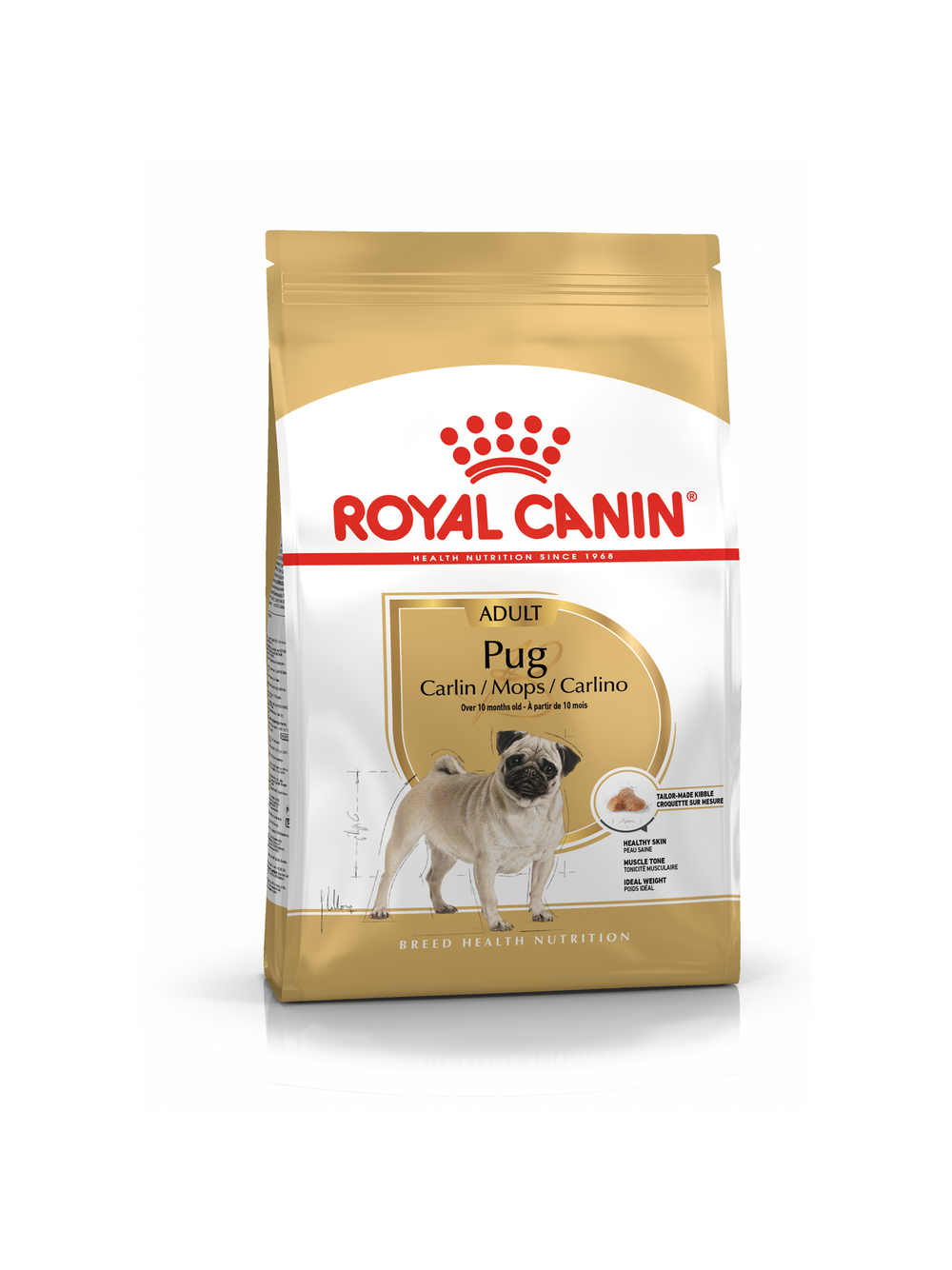 ROYAL CANIN Pug Adult 1,5kg karma sucha dla psów dorosłych rasy mops