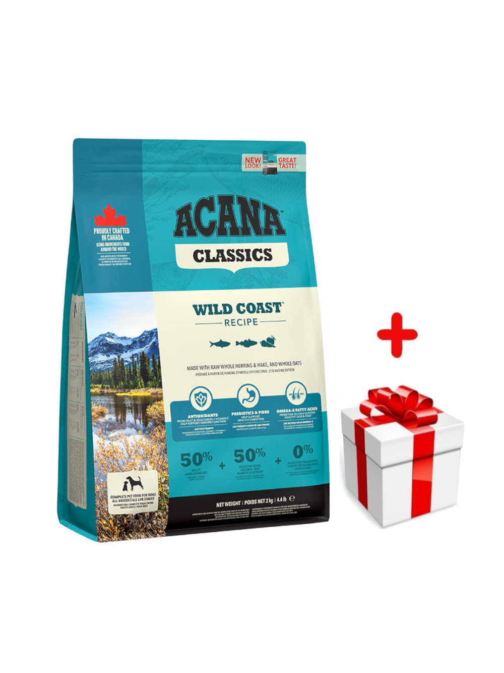 ACANA Wild Coast 2kg + niespodzianka dla psa GRATIS!