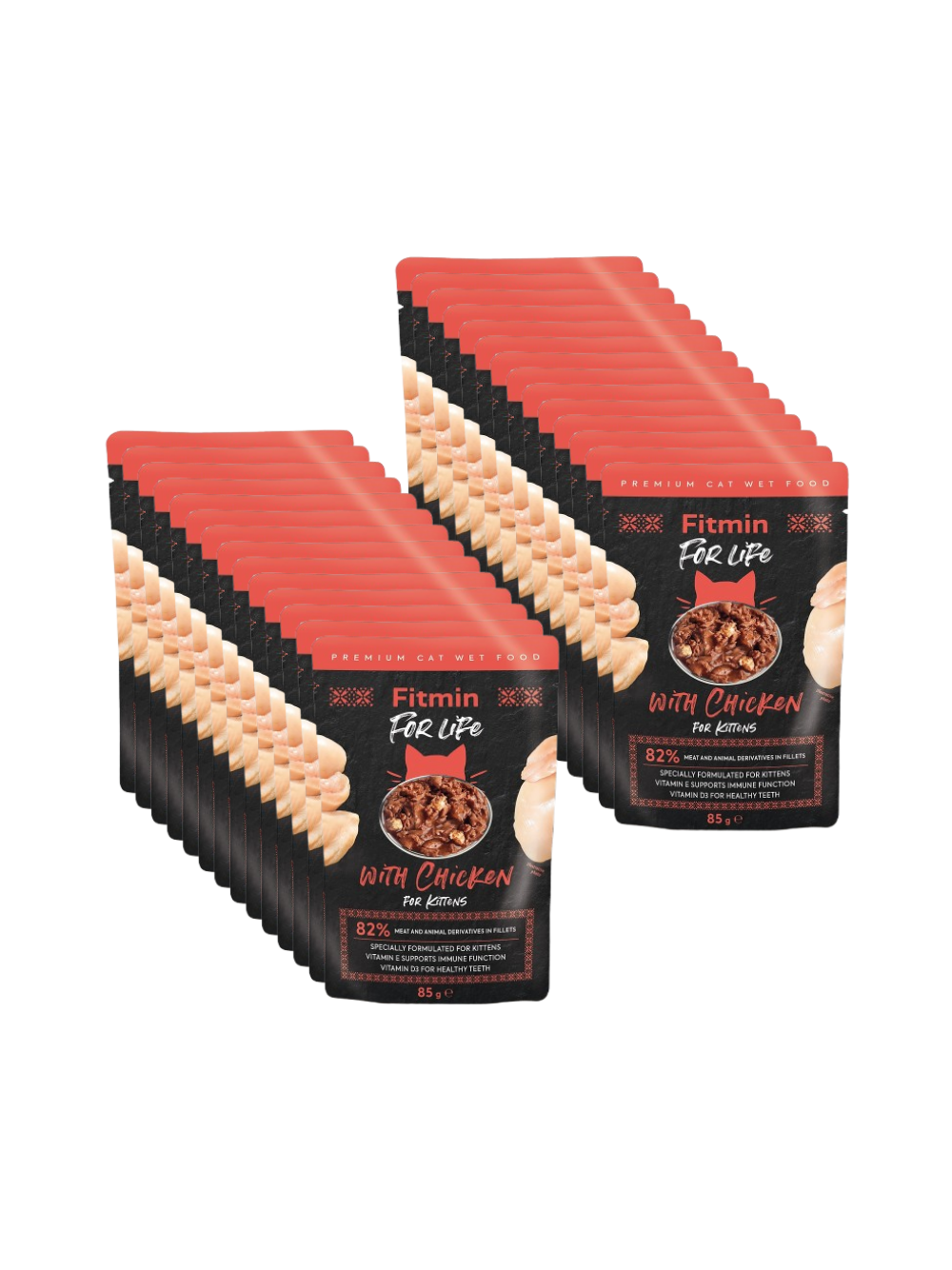 Fitmin Cat For Life Kitten Chicken 28x85g