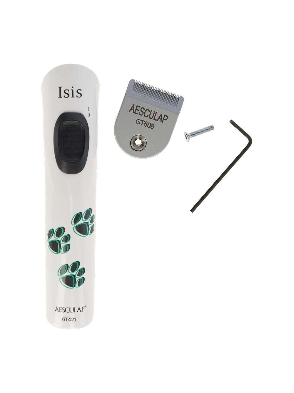 AESCULAP Maszynka do strzyżenia Aesculap Isis, akumulatorowa, biała