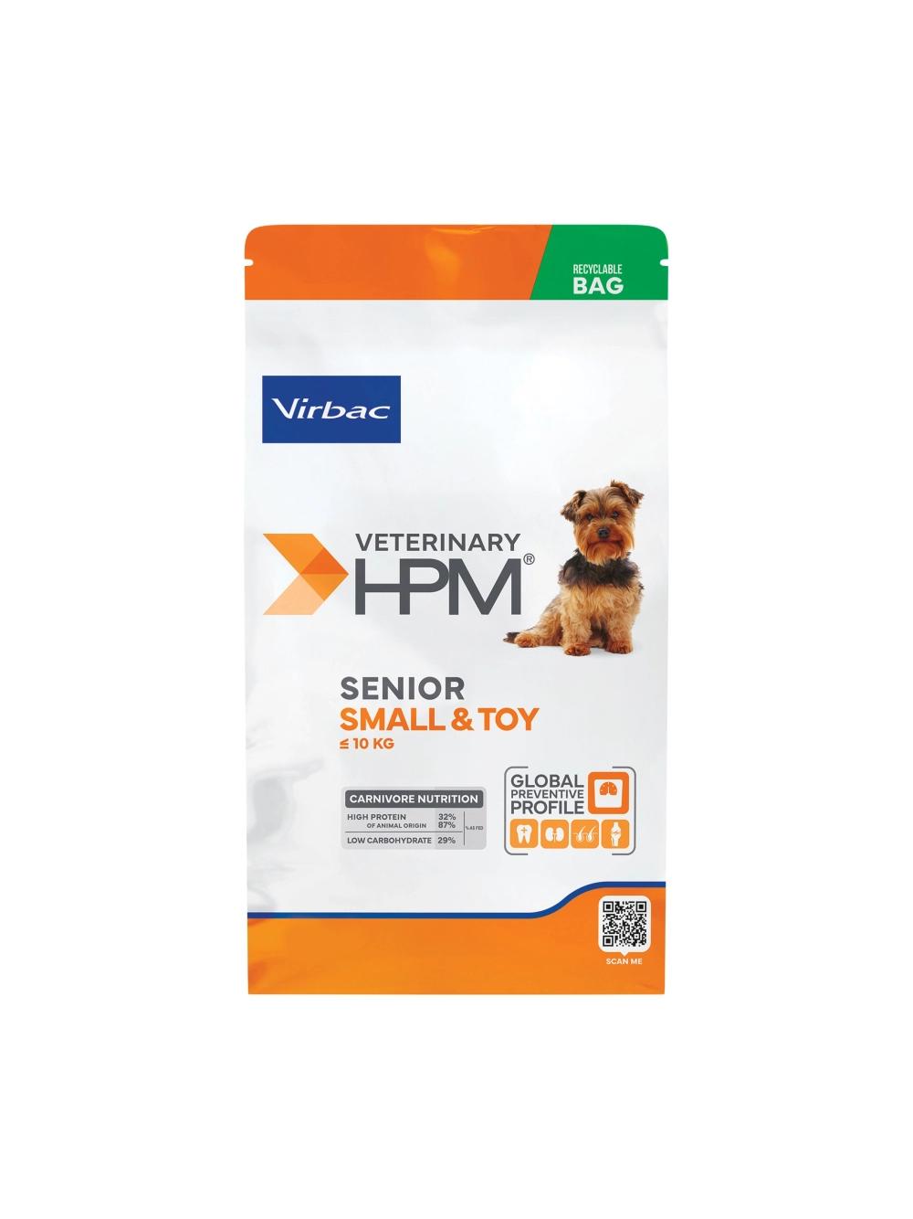 VIRBAC Senior Small & Toy Dog 7kg karma sucha dla starszych psów ras małych i miniaturowych