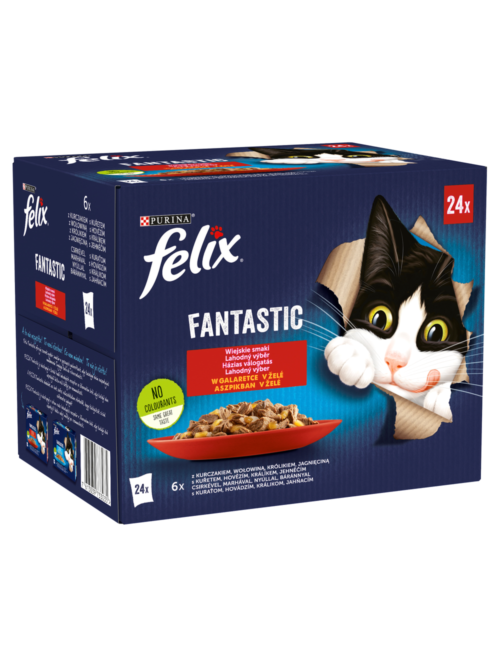 FELIX Fantastic Wiejskie Smaki w galaretce: 72x85g