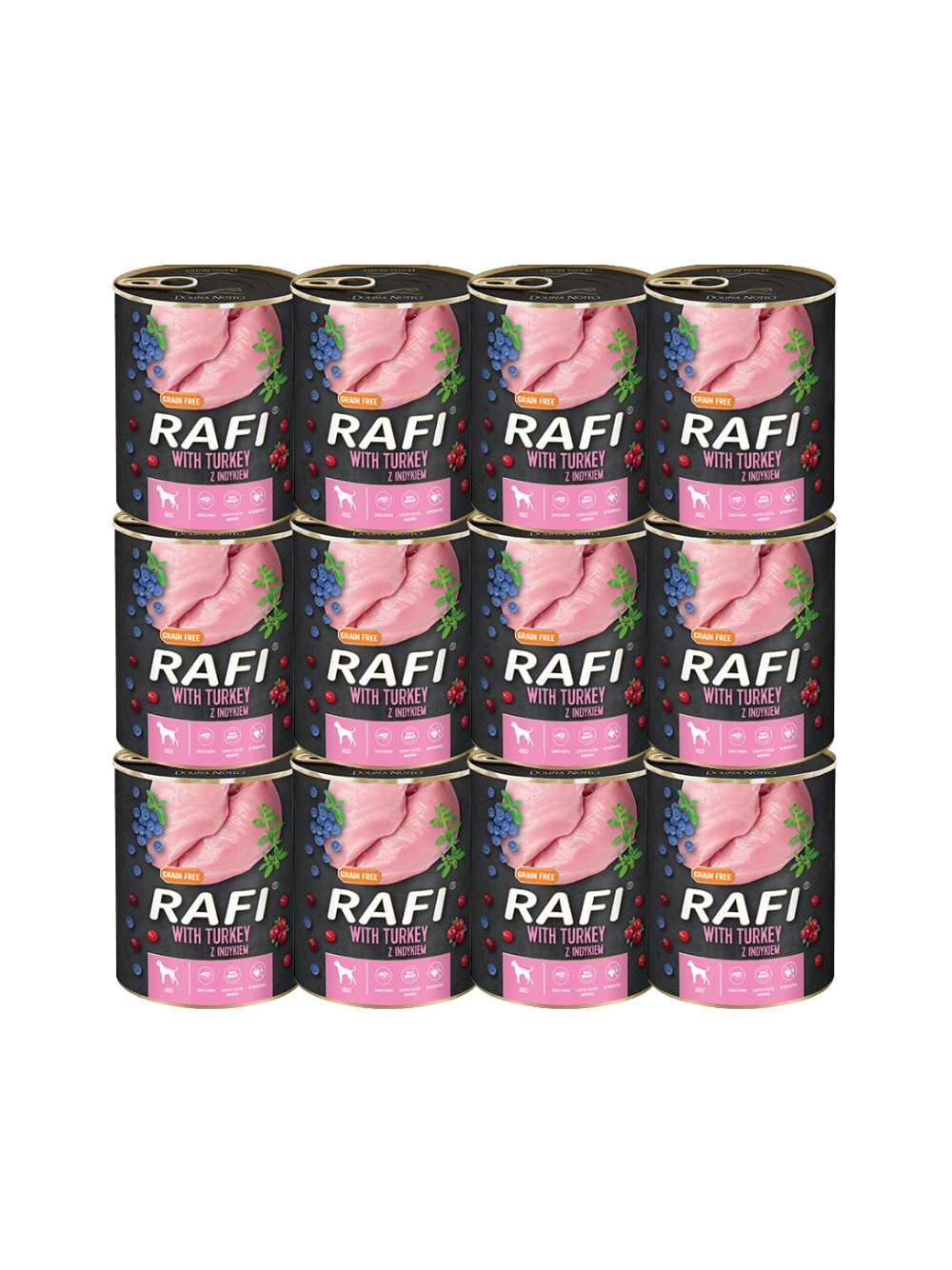 DOLINA NOTECI Rafi z indykiem 12x800g
