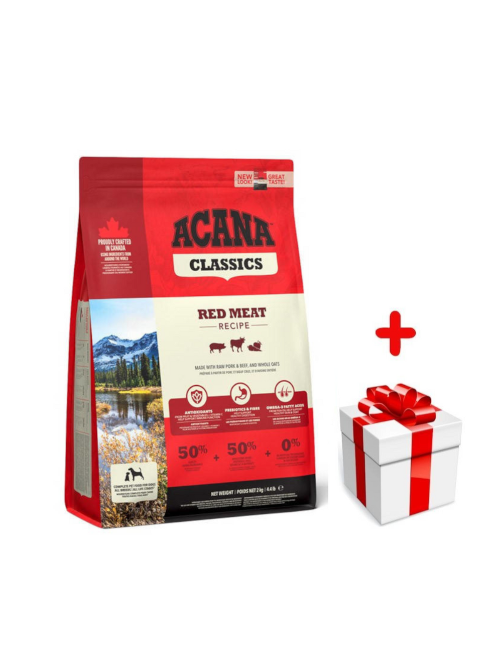 ACANA Classics Red Meat 2kg + niespodzianka dla psa GRATIS!
