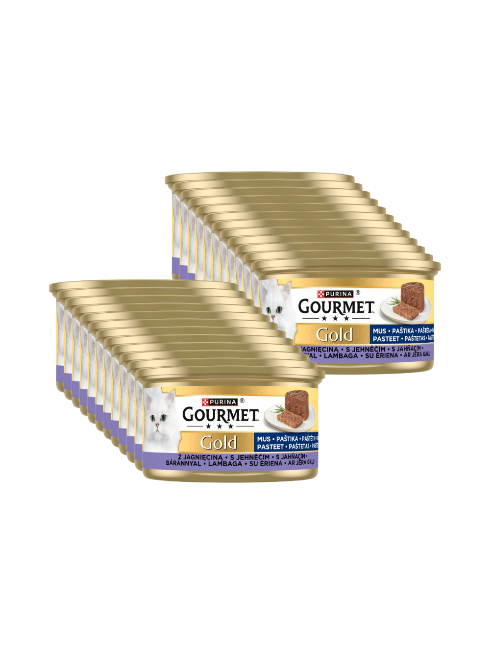 Purina Gourmet Gold mus z jagnięciną 24x85g