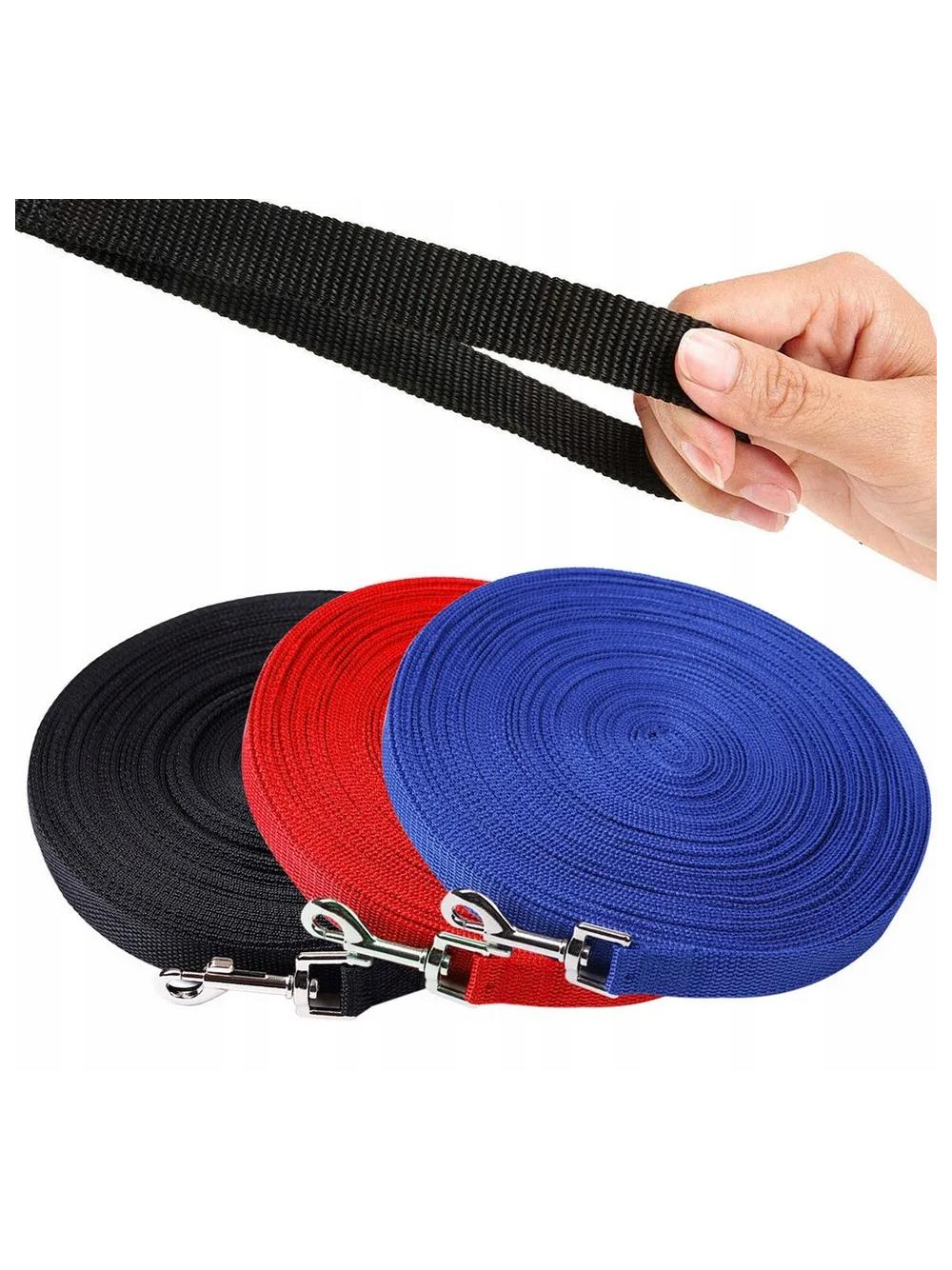 NUXIE® Smycz treningowa dla psa do tresury 5m 2,5cm