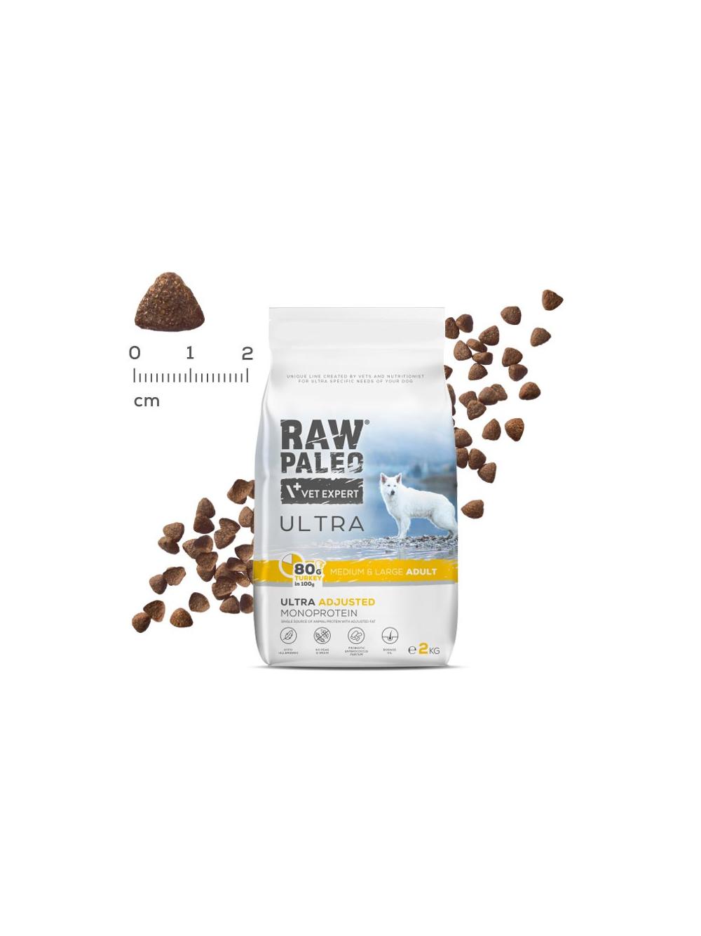 Vet Expert Raw Paleo Ultra Turkey Adult Large 2kg