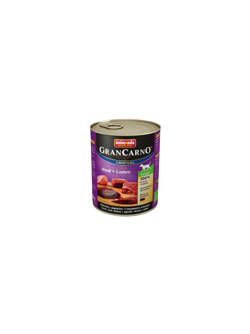 ANIMONDA GranCarno Adult Dog smak: Wołowina + jagnięcina  12 x 800g