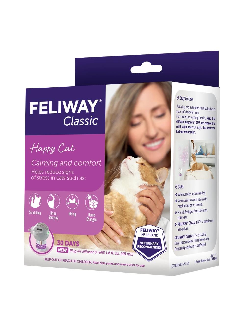 CEVA Feliway dyfuzor i flakonik 48 ml z feromonem F3