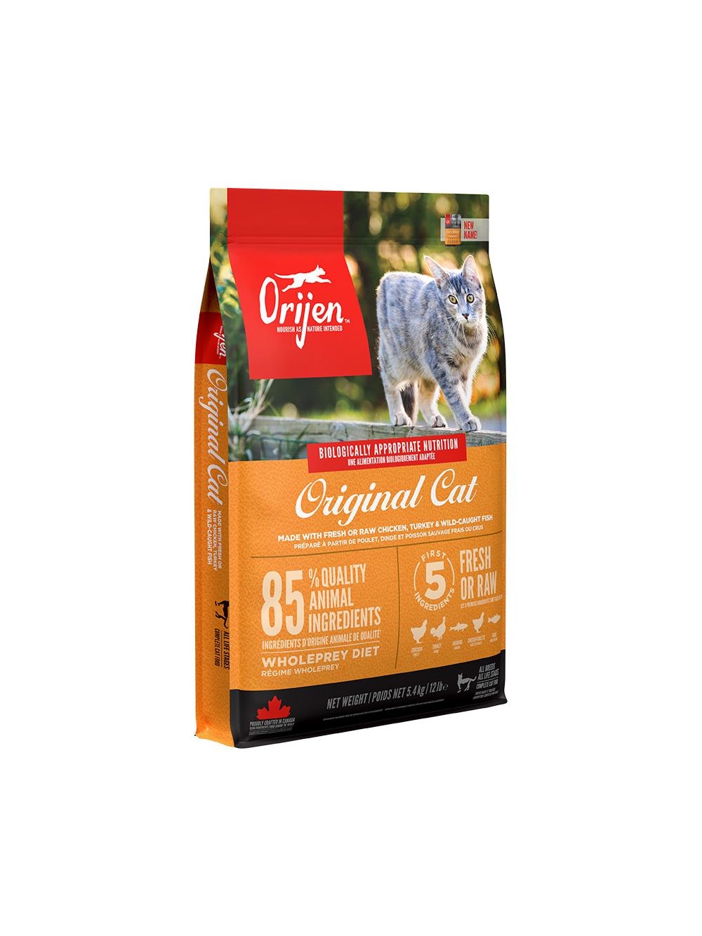 ORIJEN Original Cat 17kg+ niespodzianka dla kota GRATIS!