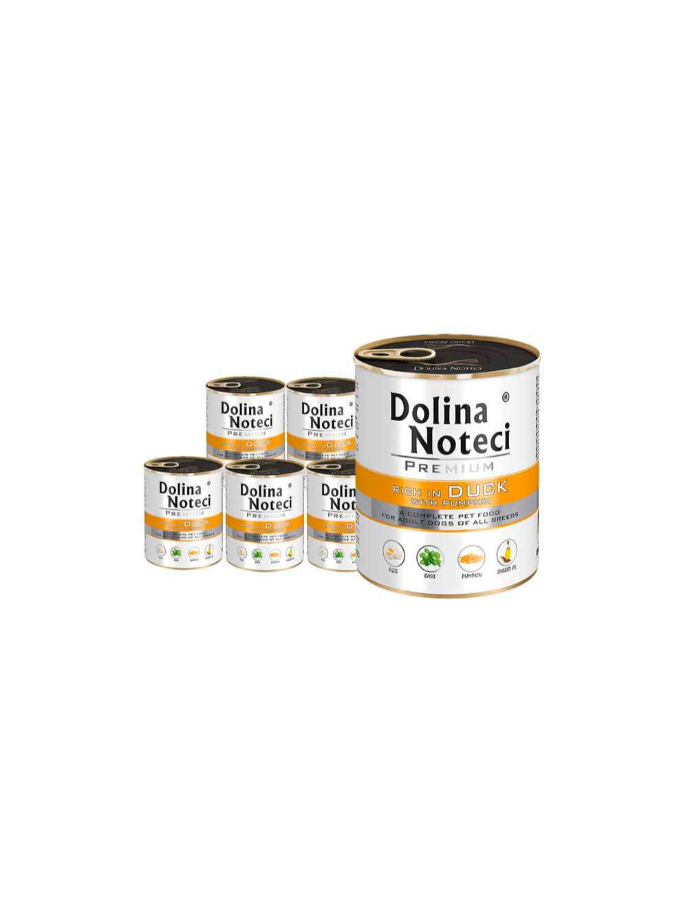 Dolina Noteci Premium Kaczka z dynią 24x800g