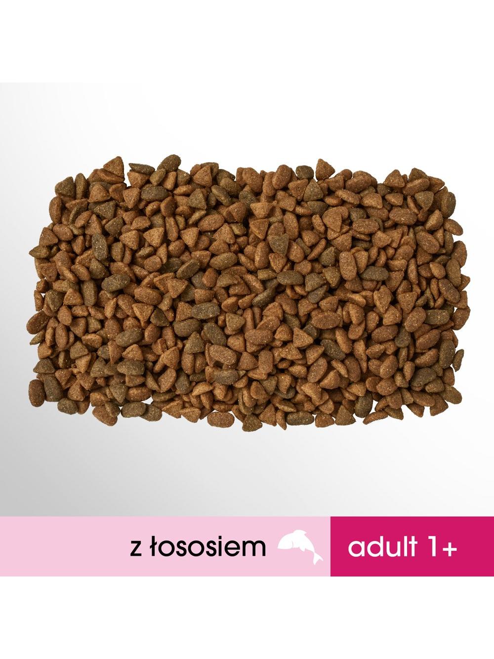 PERFECT FIT (Adult 1+) 3 x 750g Bogaty w łososia - sucha karma dla kotów dorosłych