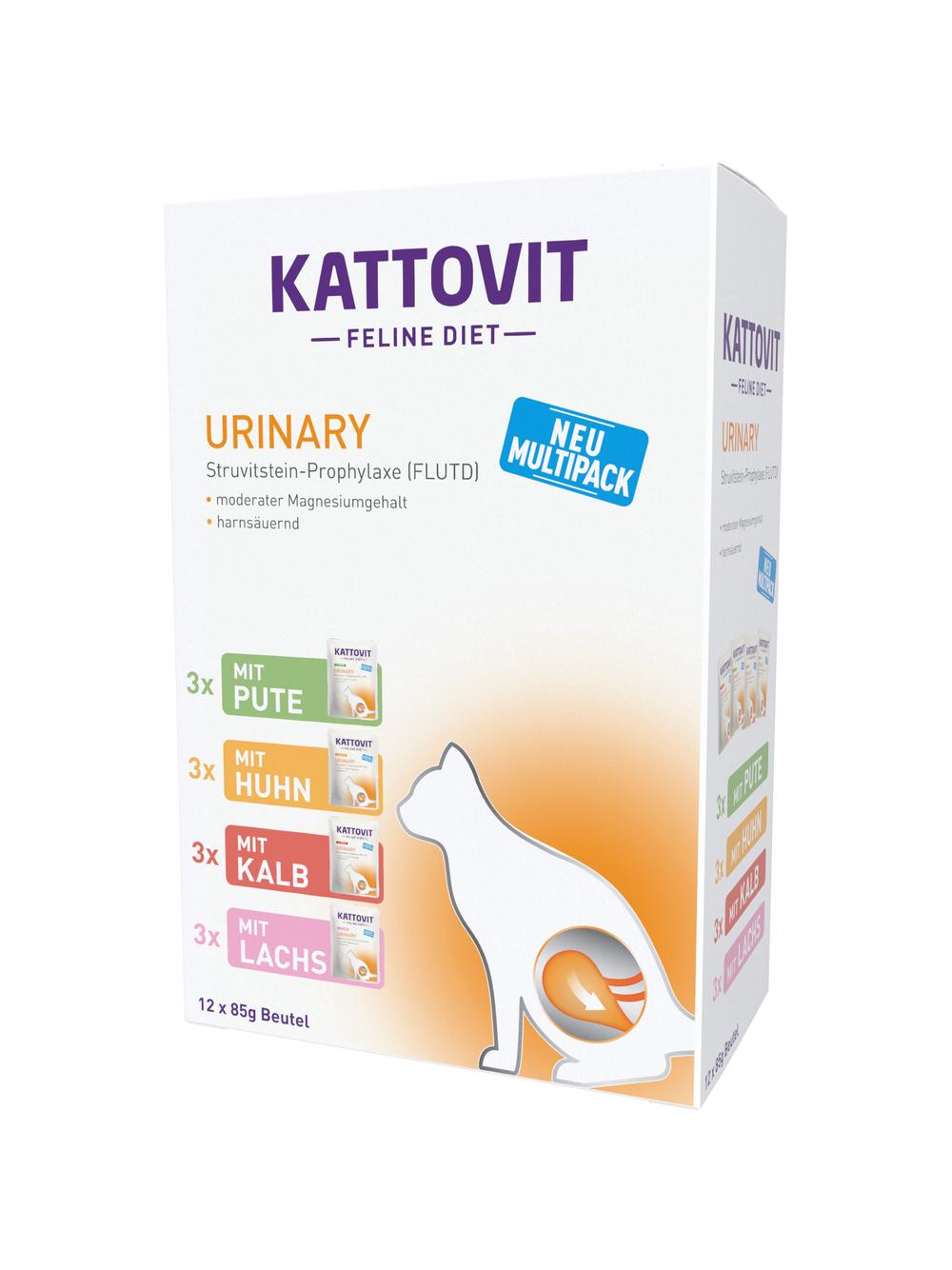 Kattovit- Multipack Urinary - 12x85g