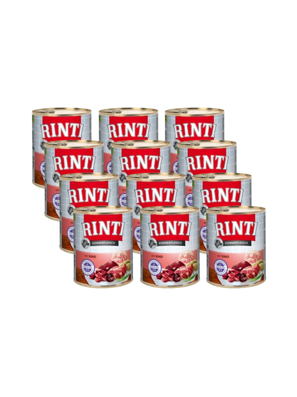 Rinti Kennerfleisch karma mokra dla psa - wołowina 12x800g