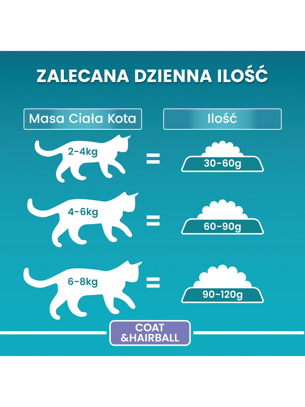 Purina One Cat Coat & Hairball Karma dla kotów z kurczaka 800g