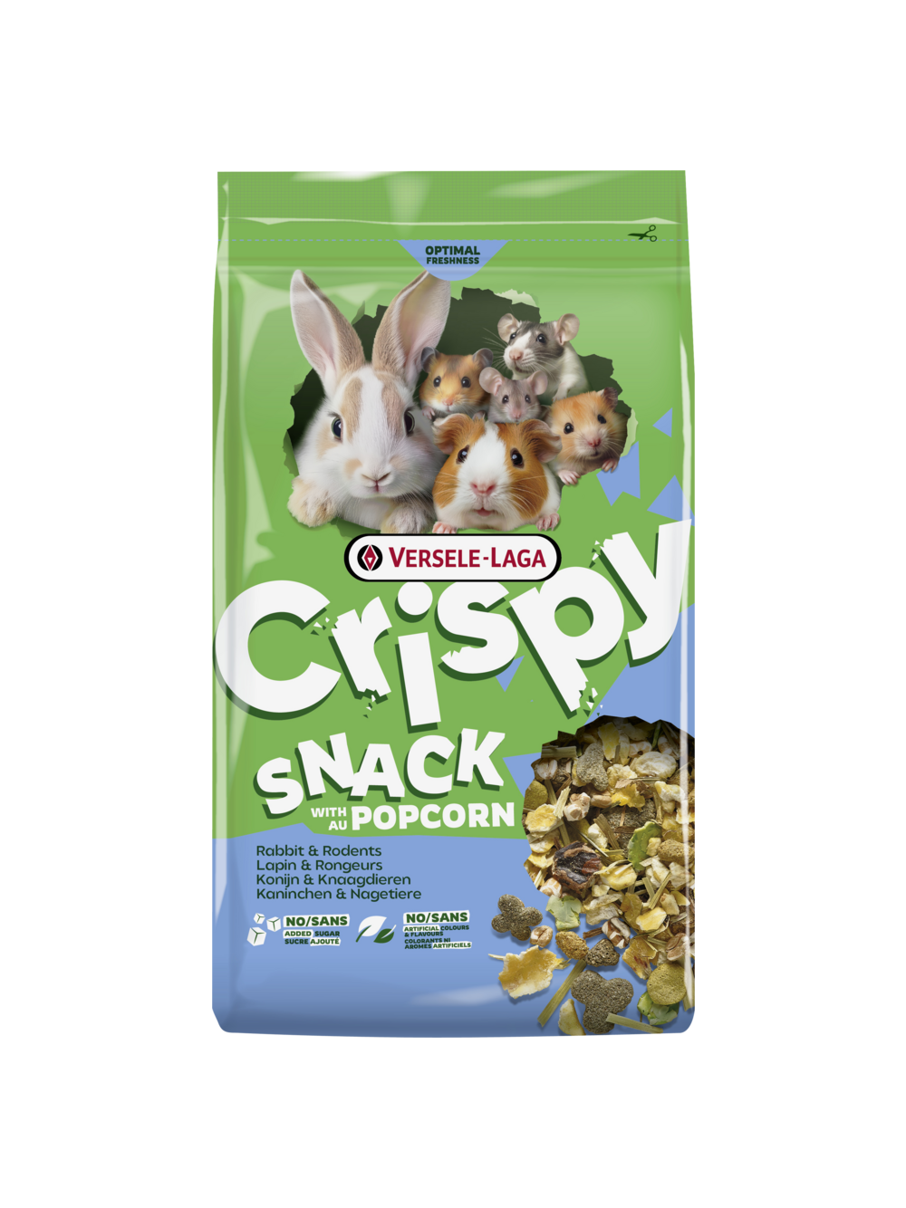 VERSELE LAGA Snack Popcorn 550g - mieszanka uzupełniająca z popcornem dla gryzoni