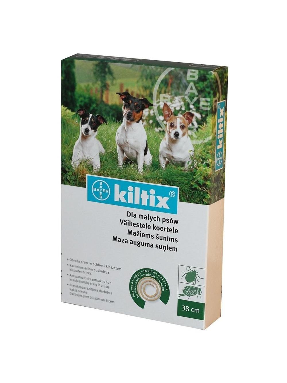 Kiltix Obroża dla małych psów 38cm + niespodzianka dla psa GRATIS!
