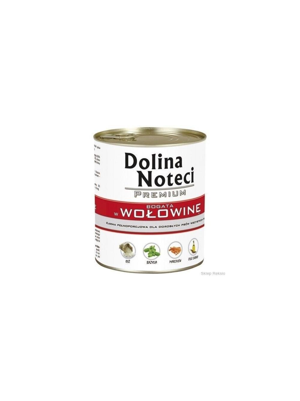 Dolina Noteci PREMIUM bogata w wołowinę 30x 800g