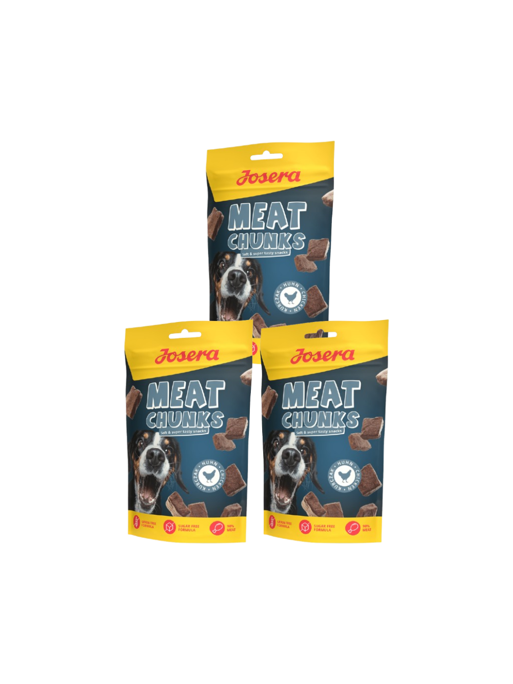 Josera Meat Chunks Chicken 3x70g