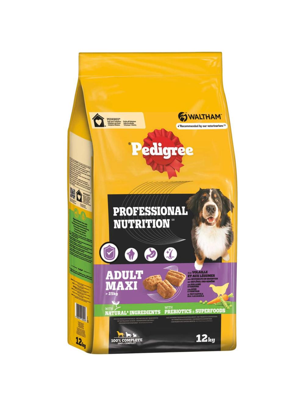 PEDIGREE Professional Nutrition sucha karma z drobiem dla psa 12kg