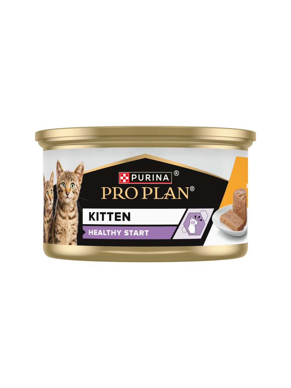 PRO PLAN Kitten Mus z Kurczakiem Mokra karma dla kociąt 12x85g