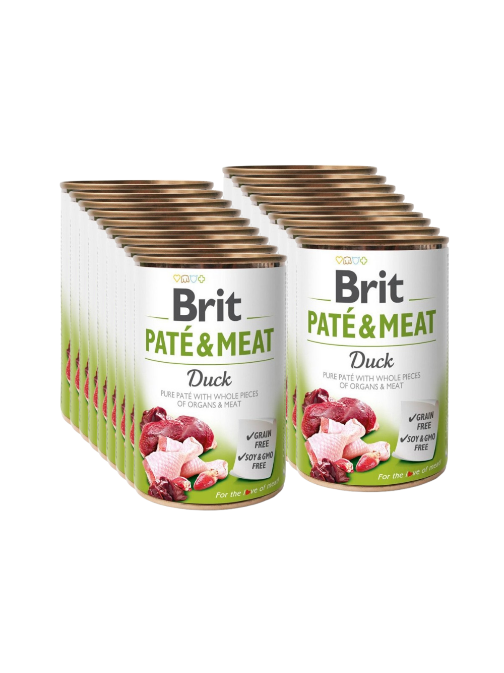 BRIT PATE & MEAT DUCK 18x400g