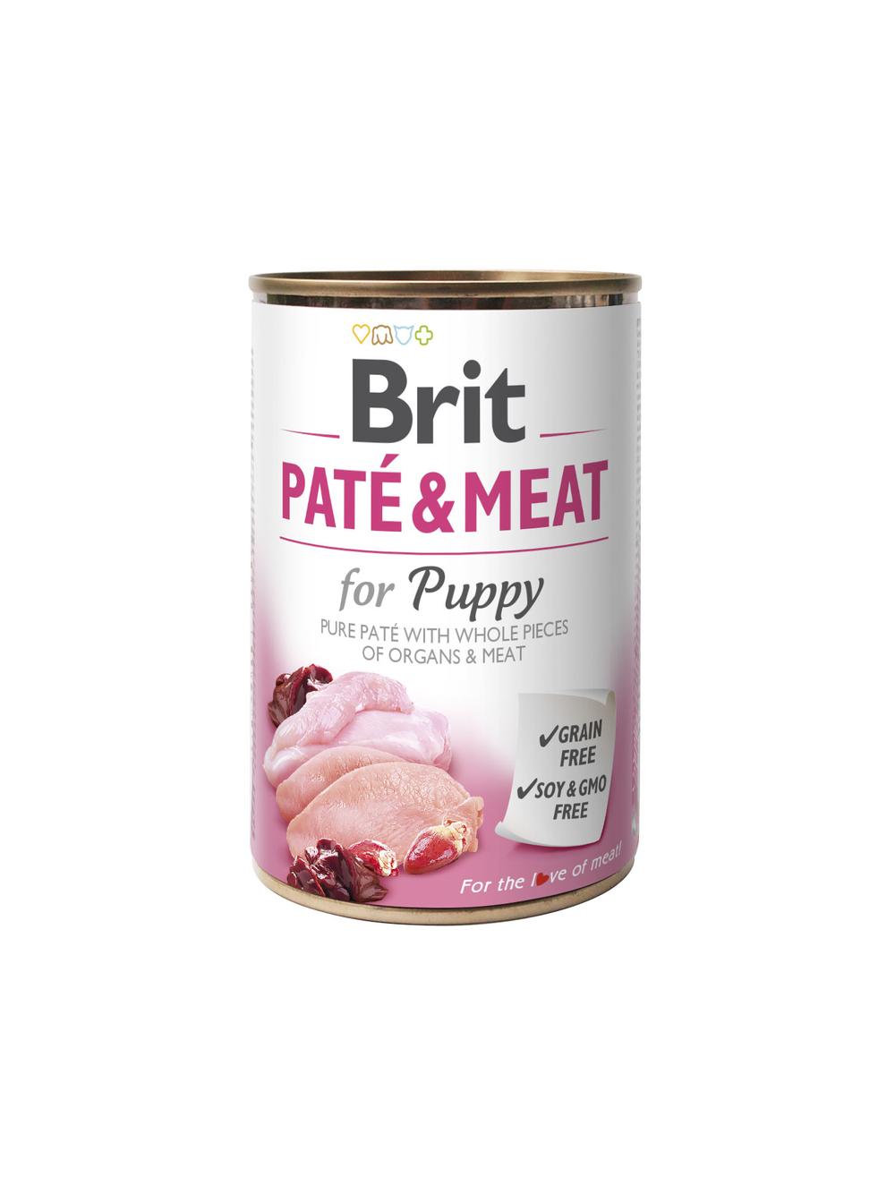 BRIT PATE & MEAT PUPPY 400g