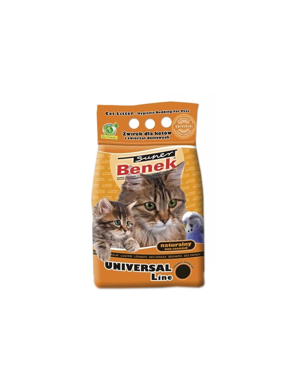 SUPER BENEK Żwirek Uniwersalny 25l (opakowanie pomarańczowe)