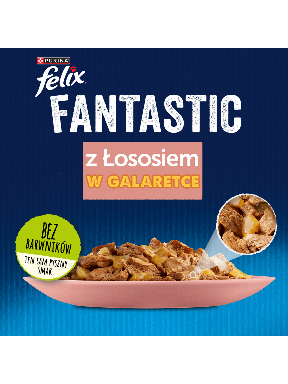 FELIX Łosoś w galaretce - saszetka 26x85g