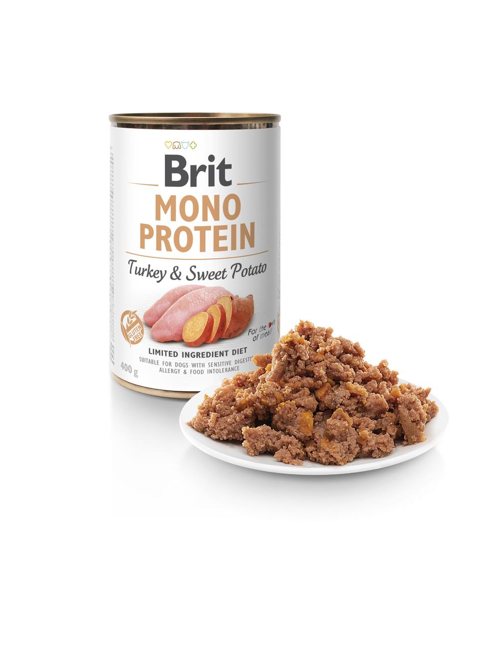 BRIT MONO PROTEIN TURKEY & SWEET POTATO 400g