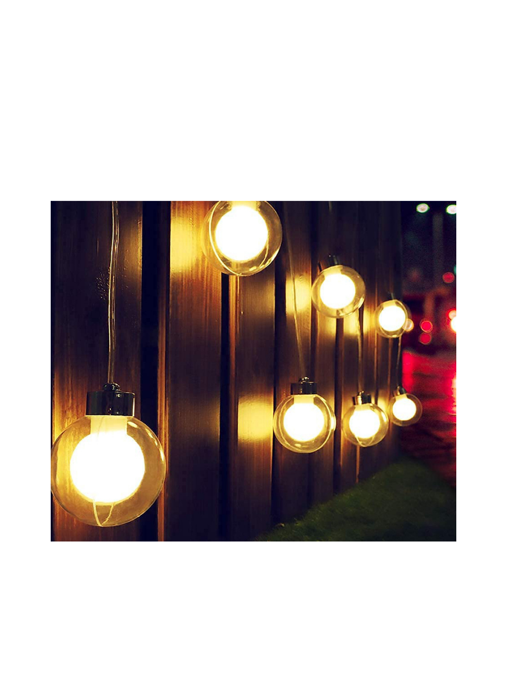 Girlanda ogrodowa solarna 20 led