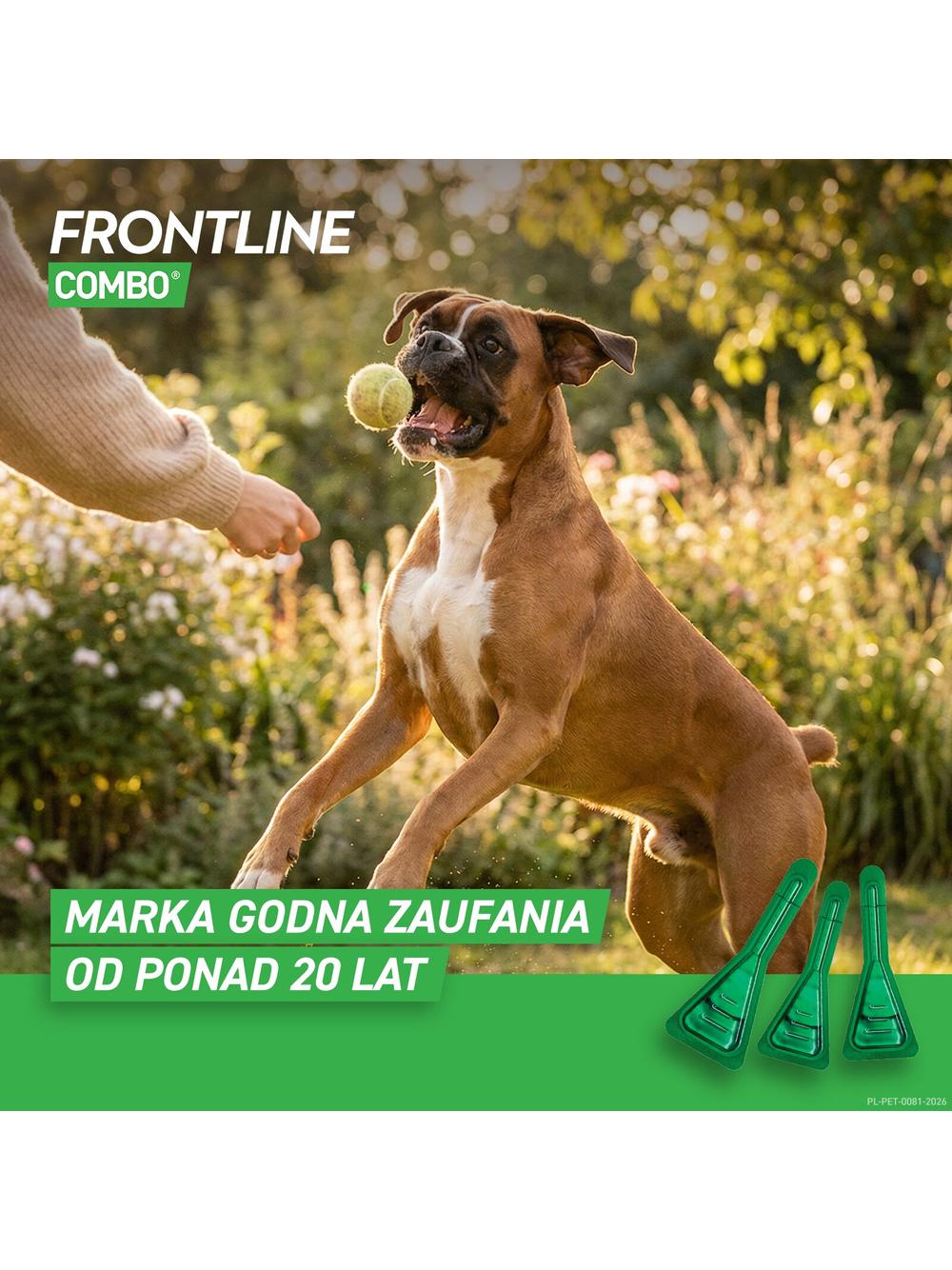 FRONTLINE Combo Spot -On Pies L 20-40kg (pipeta 3x 2,68ml)