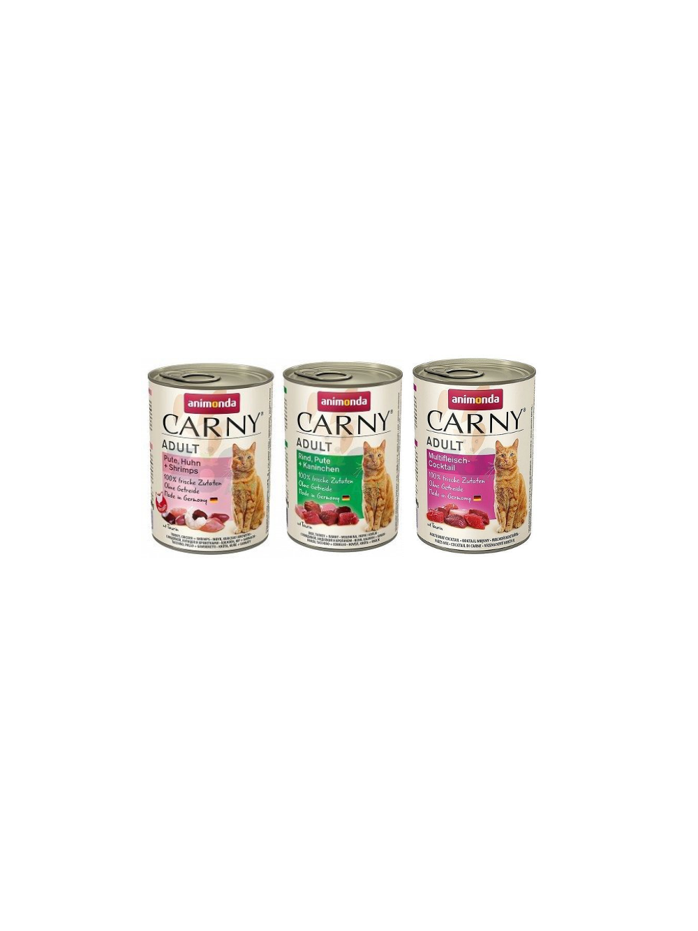 ANIMONDA Cat Carny Adult Mix smaków I 12 x 400g
