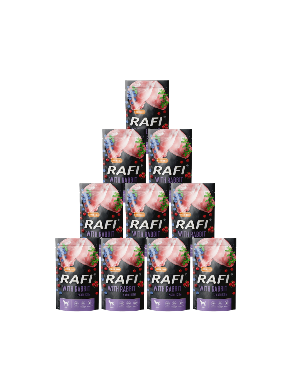 DOLINA NOTECI Rafi z królikiem 10x500g