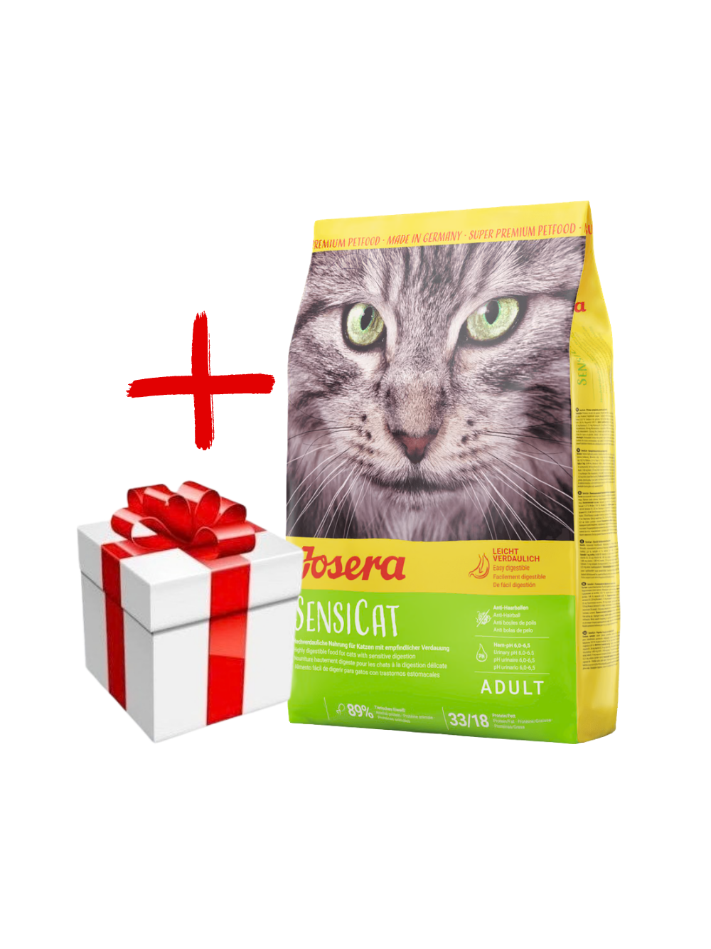 JOSERA SensiCat 2kg + NIESPODZIANKA DLA KOTA GRATIS!