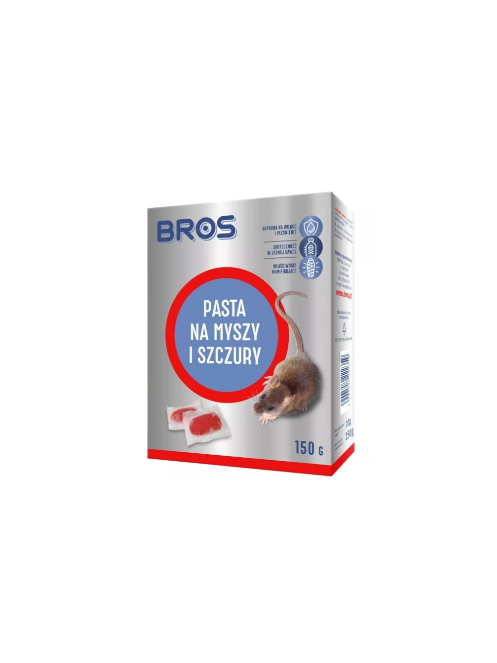 BROS - pasta na myszy i szczury 150g