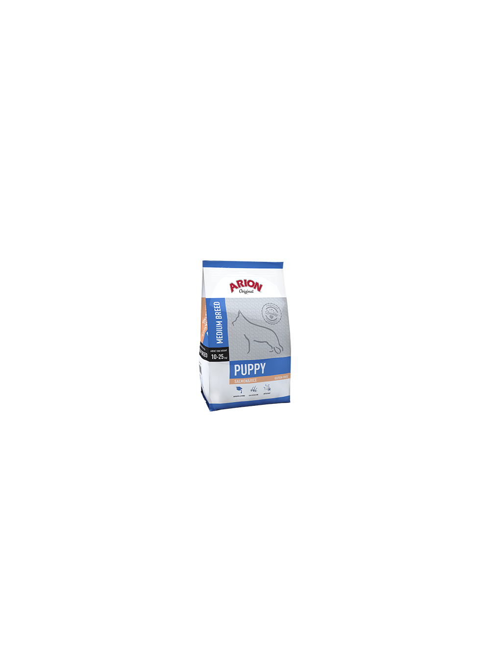 ARION Original Puppy Medium Breed Salmon & Rice 12kg + niespodzianka dla psa GRATIS!