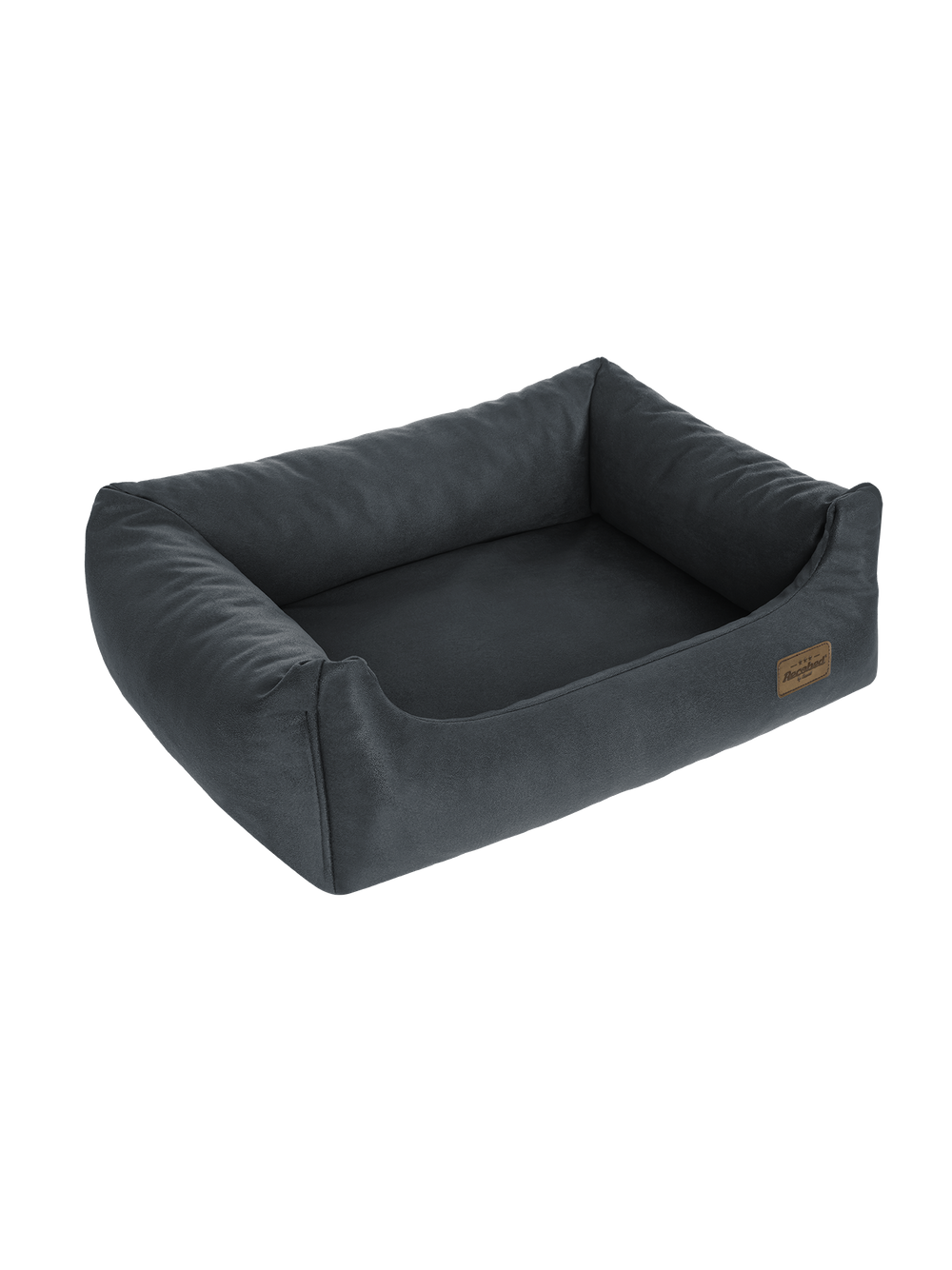 RECOBED Kanapa Welur Plus szary L 100x80cm