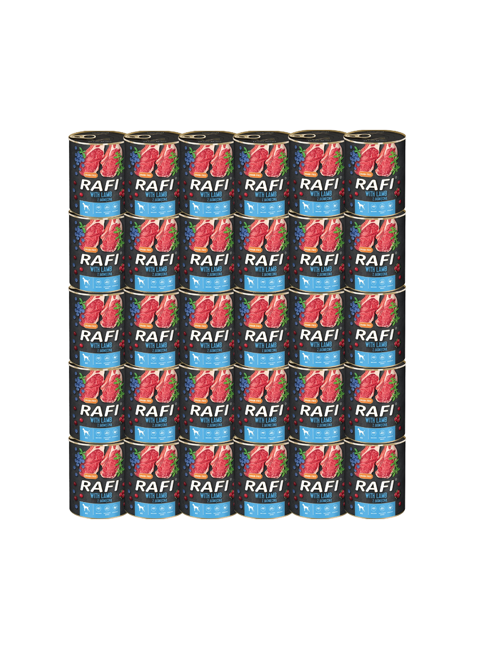 DOLINA NOTECI Rafi z jagnięciną 30x800g