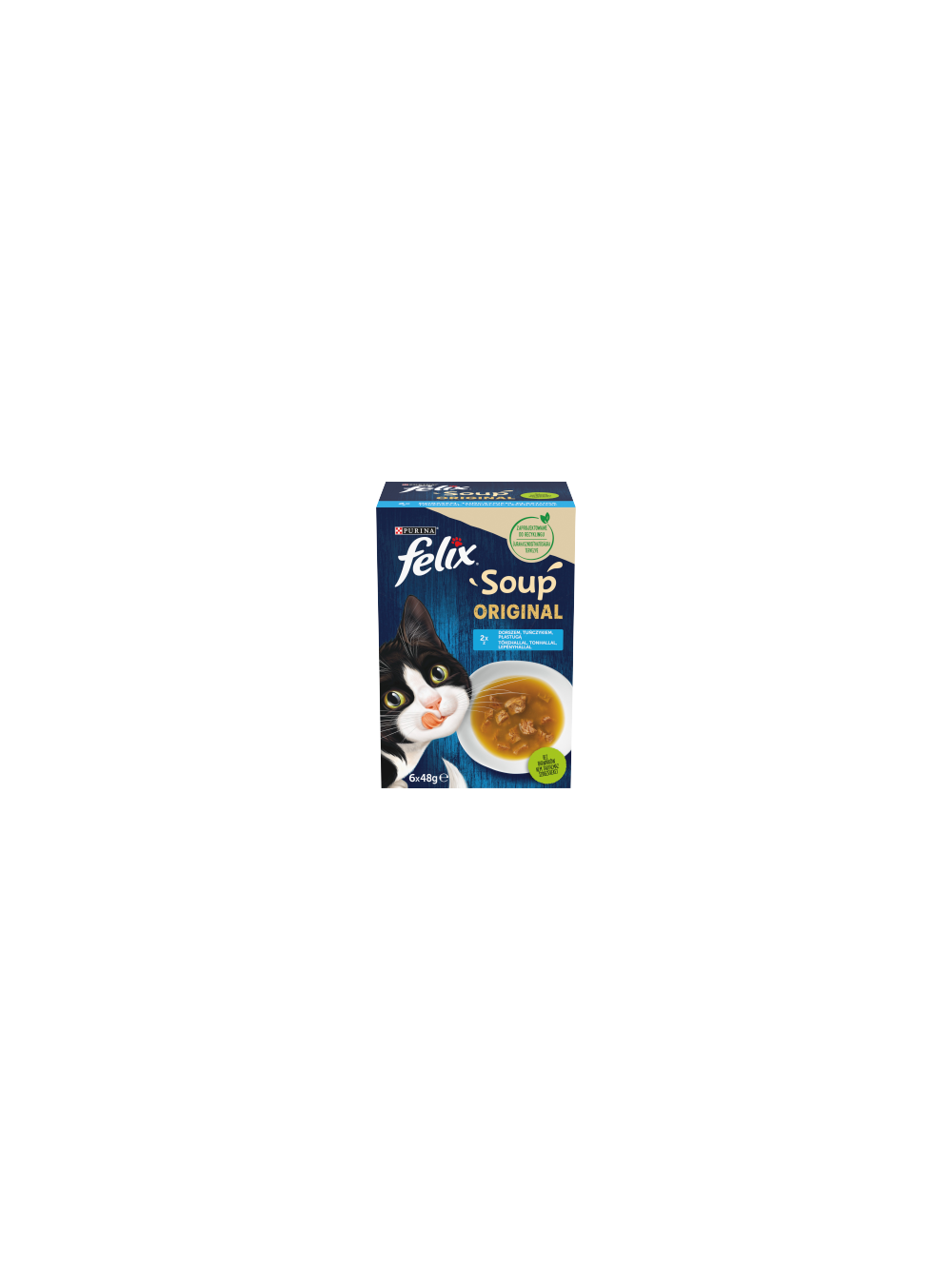 FELIX Soup Original Rybne smaki 8x(6x48g)