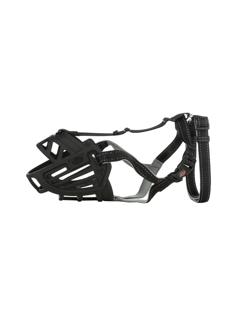 TRIXIE Kaganiec Muzzle Flex, silikonowy, M, czarny