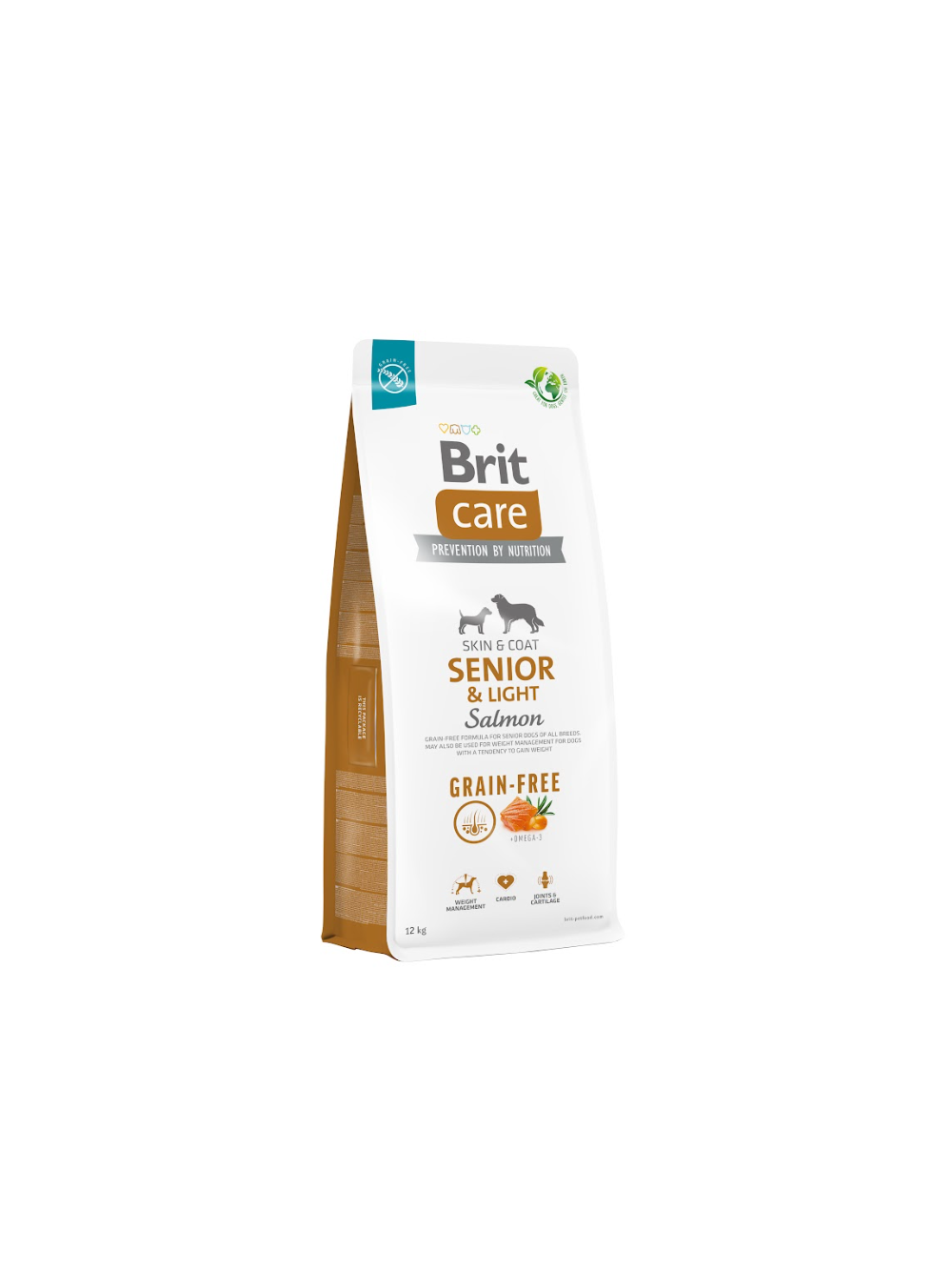 BRIT CARE Dog Grain-free Senior & Light Salmon 12kg/Opakowanie uszkodzone (8667,8651,9348) !!!!