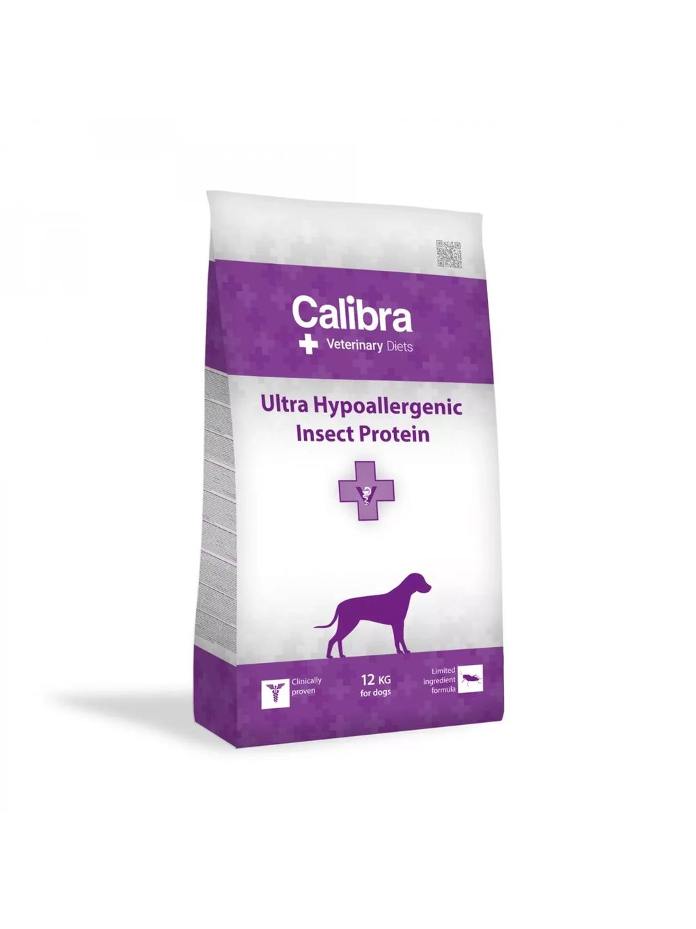 Calibra Veterinary Diets Dog Ultra Hypoallergenic Insect Protein 12kg