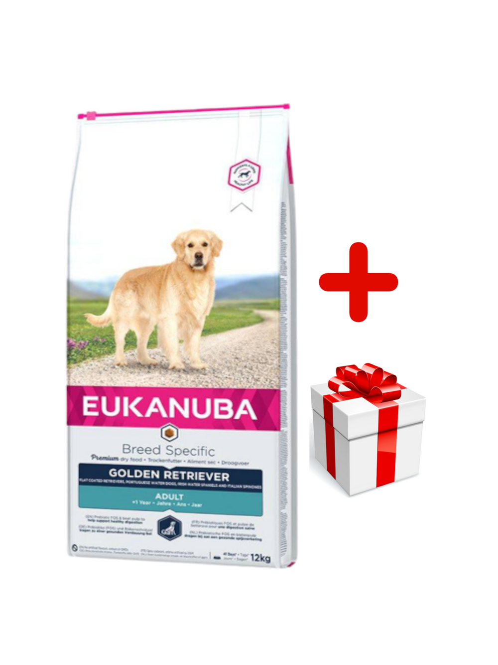 Eukanuba adult golden retriever 12kg + niespodzianka dla psa GRATIS!