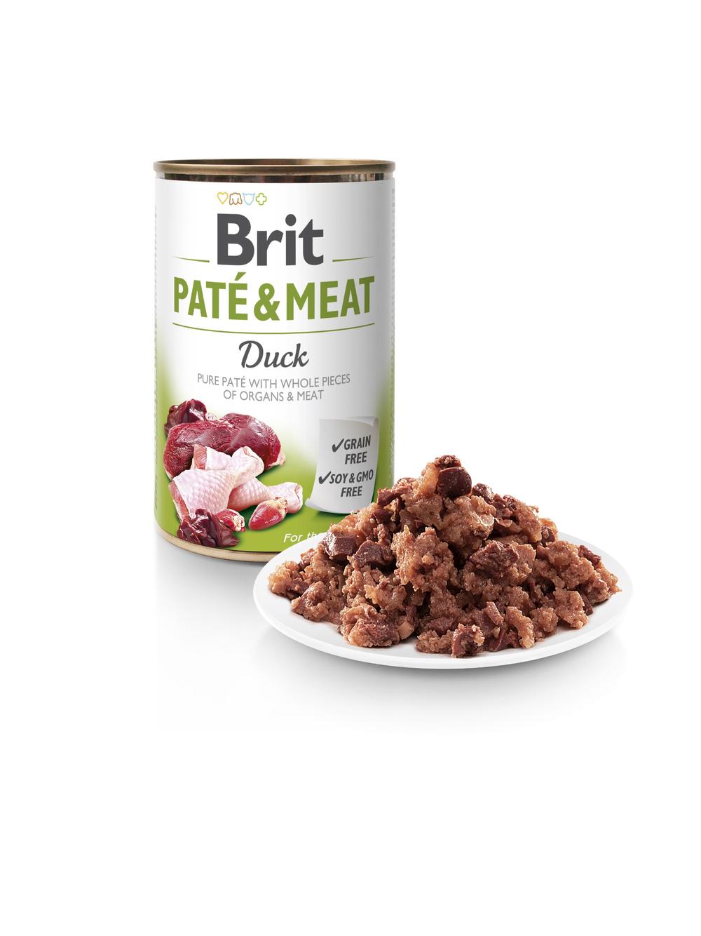 BRIT PATE & MEAT DUCK 12x400g